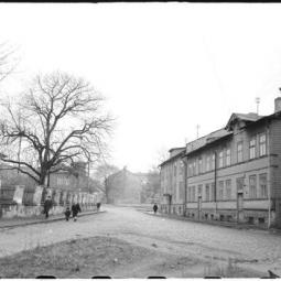 Kaasani tänav enne laiendamist 1970ndate alguses